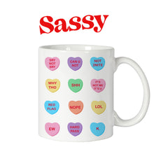 Load image into Gallery viewer, BOGO: Personalized Valentine Mug + 11 oz Candy Heart Mug