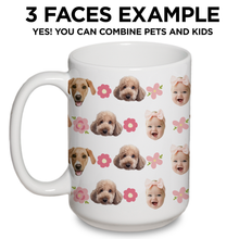 Load image into Gallery viewer, Personalized Flower Pattern Mug