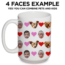 Load image into Gallery viewer, Personalized Heart Pattern Mug