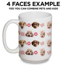 Load image into Gallery viewer, Personalized Flower Pattern Mug