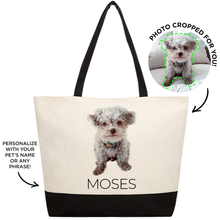 Load image into Gallery viewer, Personalized Pet Tote Bag