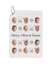 Load image into Gallery viewer, Personalized Baby Golf Towel