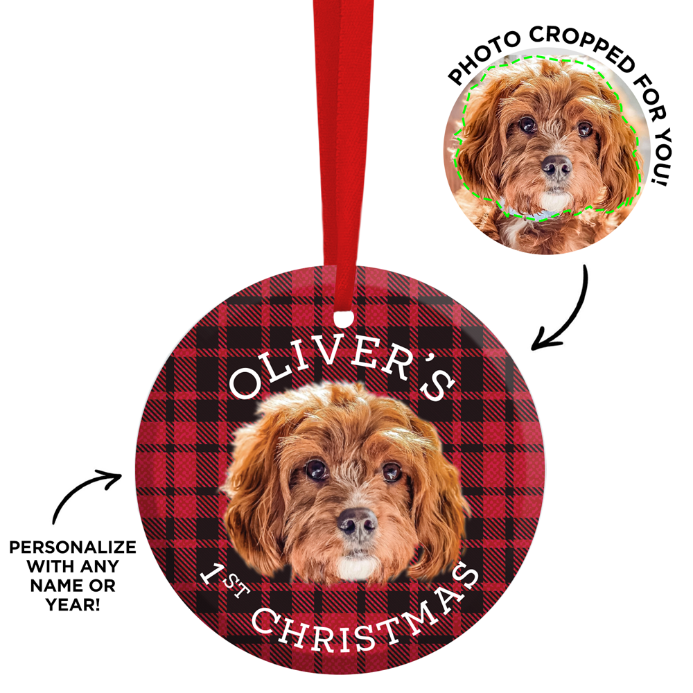 Personalized Pet Ornament Type League Press