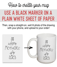Load image into Gallery viewer, Your Child's Handwritten Note On A Mug