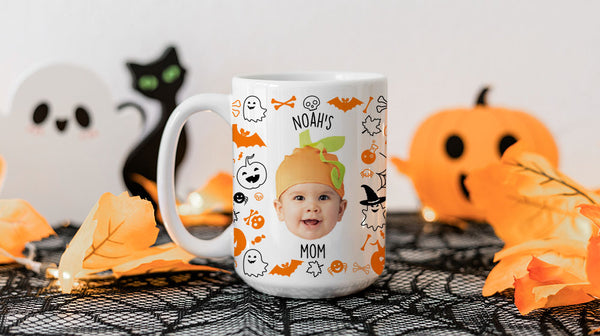 Personalized Halloween Mugs, Tumblers, and Coffee Cups