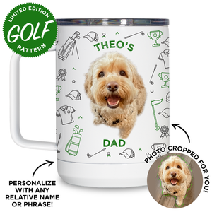 Personalized Pet Golf Travel Mug