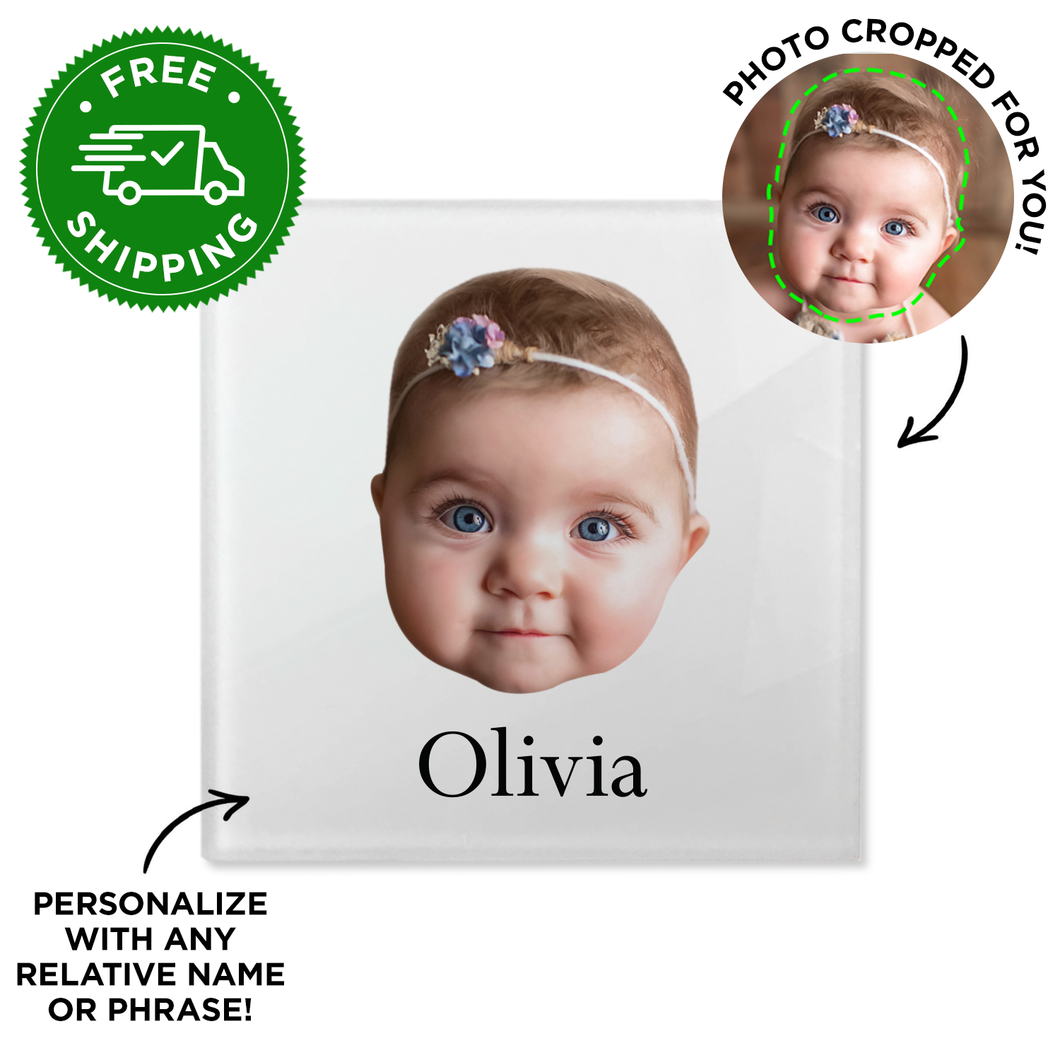 Personalized Baby Coaster