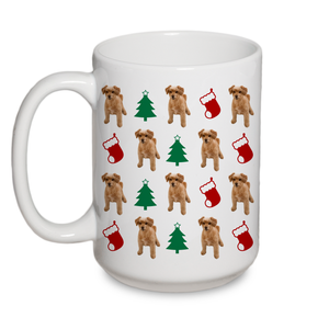 Personalized Pet Christmas Pattern Mug