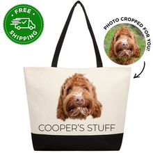 Load image into Gallery viewer, Personalized Pet Tote Bag
