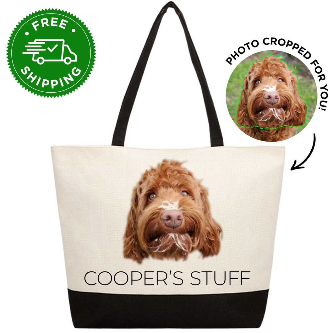 Personalized Pet Tote Bag