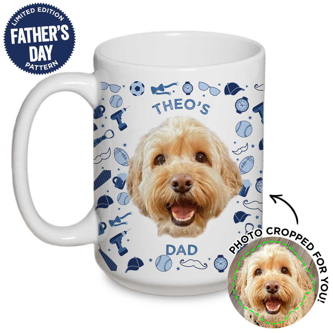 Personalized Pet Father's Day Mug