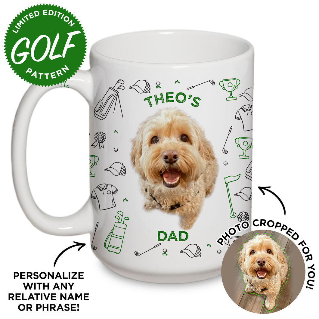 Personalized Pet Golf Mug