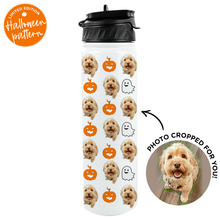 Load image into Gallery viewer, Personalized Pet Halloween Water Bottle
