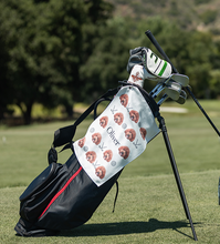 Load image into Gallery viewer, Personalized Heart Pet Golf Towel

