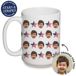 Personalized Stars and Stripes Mug