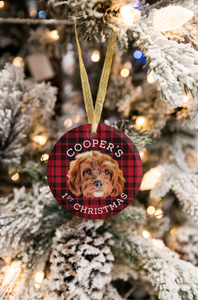 Personalized Pet Ornament