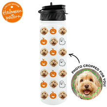 Load image into Gallery viewer, Personalized Pet Halloween Water Bottle
