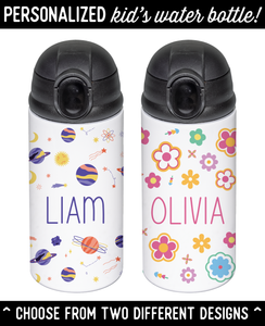 Personalized Kid's Name Water Bottle