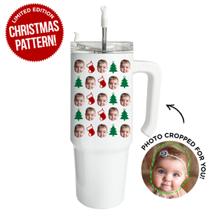 Personalized Christmas Large Tumbler