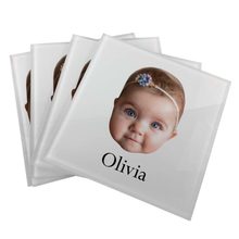 Load image into Gallery viewer, Personalized Baby Coaster
