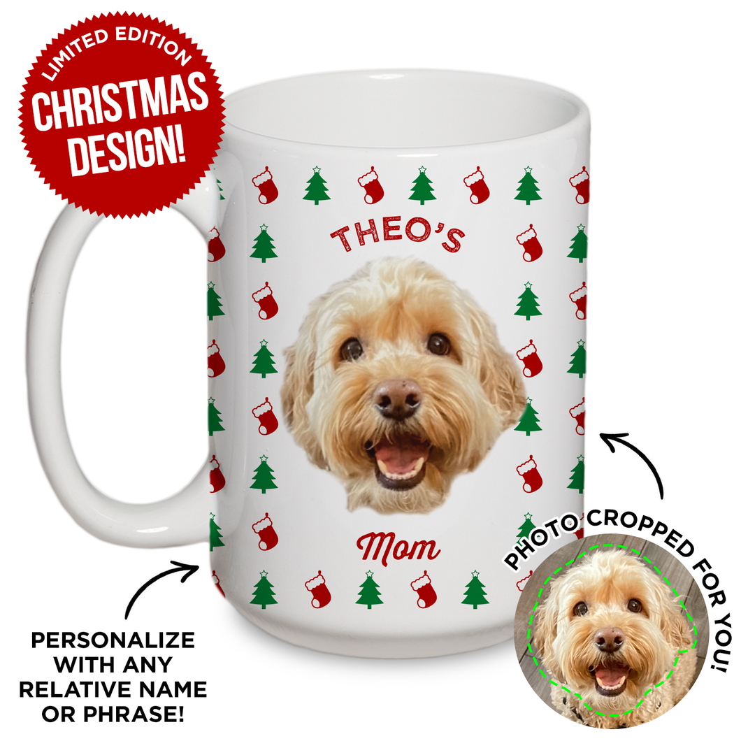 Personalized Pet Christmas Mug