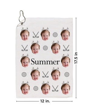 Personalized Baby Golf Towel