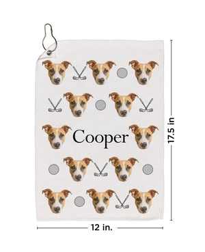 Personalized Pet Golf Towel