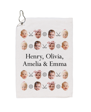 Personalized Baby Golf Towel