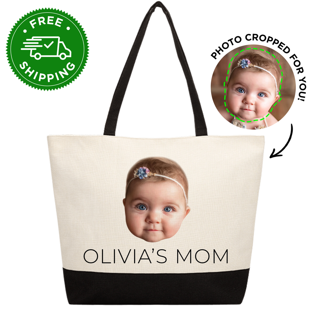 Personalized Baby Tote Bag