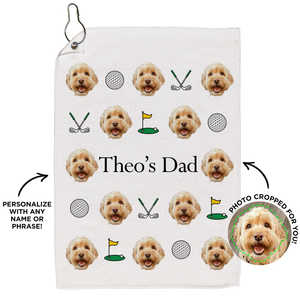Personalized Pet Golf Towel