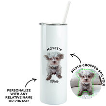 Load image into Gallery viewer, Personalized Pet Skinny Tumbler
