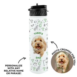 Personalized Pet Golf Water Bottle