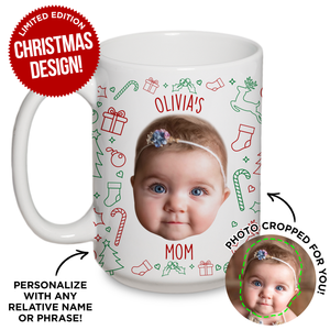Personalized Baby Holiday Mug
