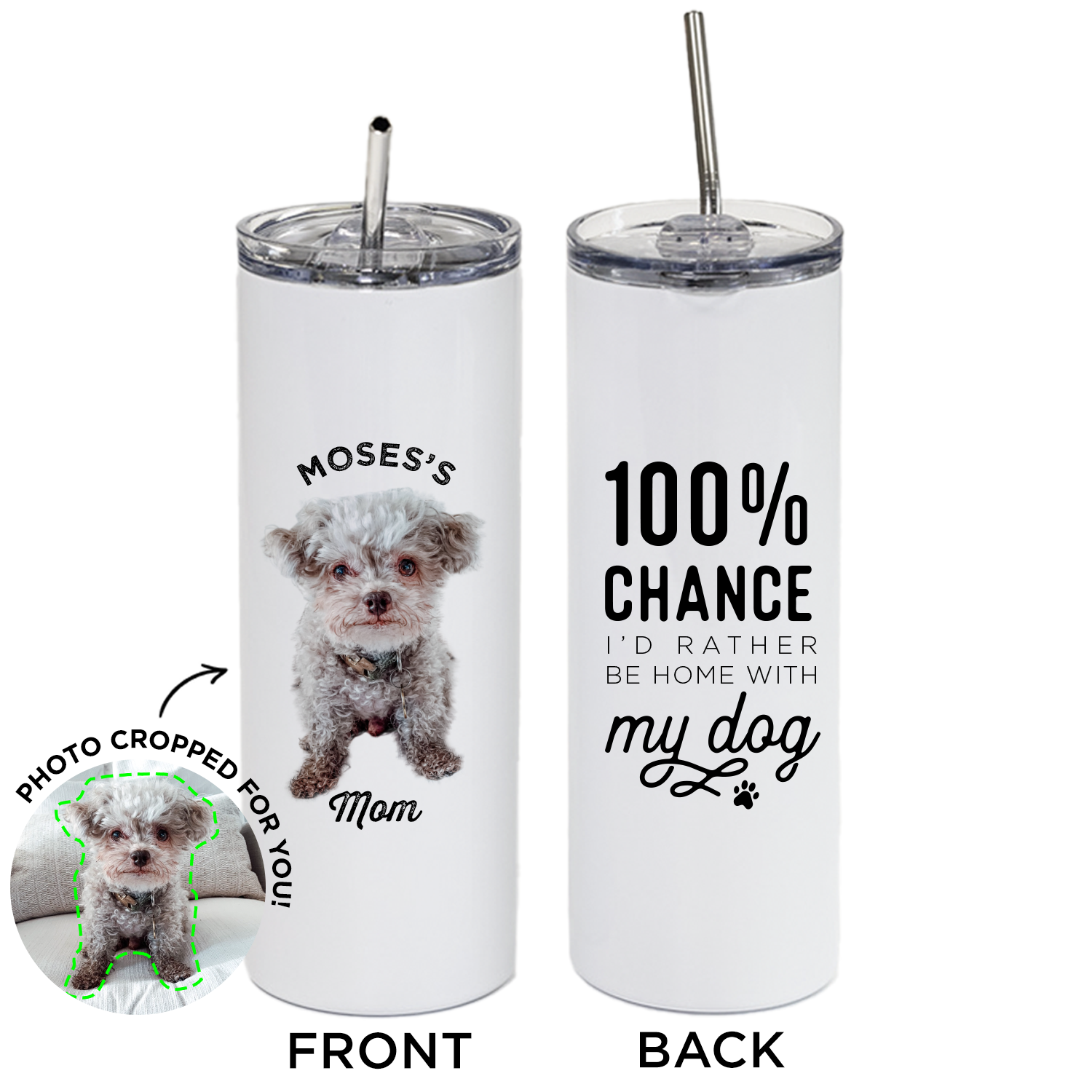 Personalized Pet Skinny Tumbler – Type League Press