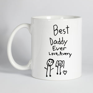 Your Child's Handwritten Note On A Mug