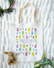 Load image into Gallery viewer, Personalized Easter Egg Tote Bag
