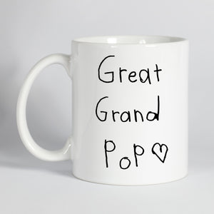 Your Child's Handwritten Note On A Mug