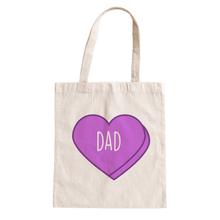 Load image into Gallery viewer, Candy Heart Personalized Tote Bag

