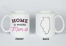 Load image into Gallery viewer, Home is Where Mom is Personalized Mug
