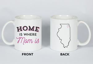 Home is Where Mom is Personalized Mug