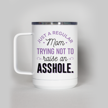 Load image into Gallery viewer, Just A Regular Mom Travel Mug
