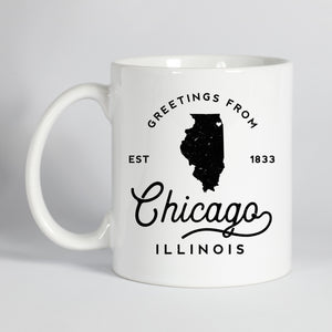 Personalized City and State Mug