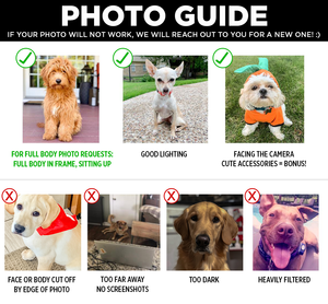 Personalized Pet Pattern Tote Bag