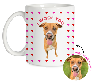 Personalized Heart Pet Mug