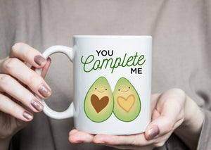 You Complete Me Avocado Mug