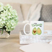 Load image into Gallery viewer, You Complete Me Avocado Mug

