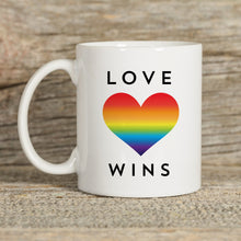 Load image into Gallery viewer, Love Wins Pride Mug
