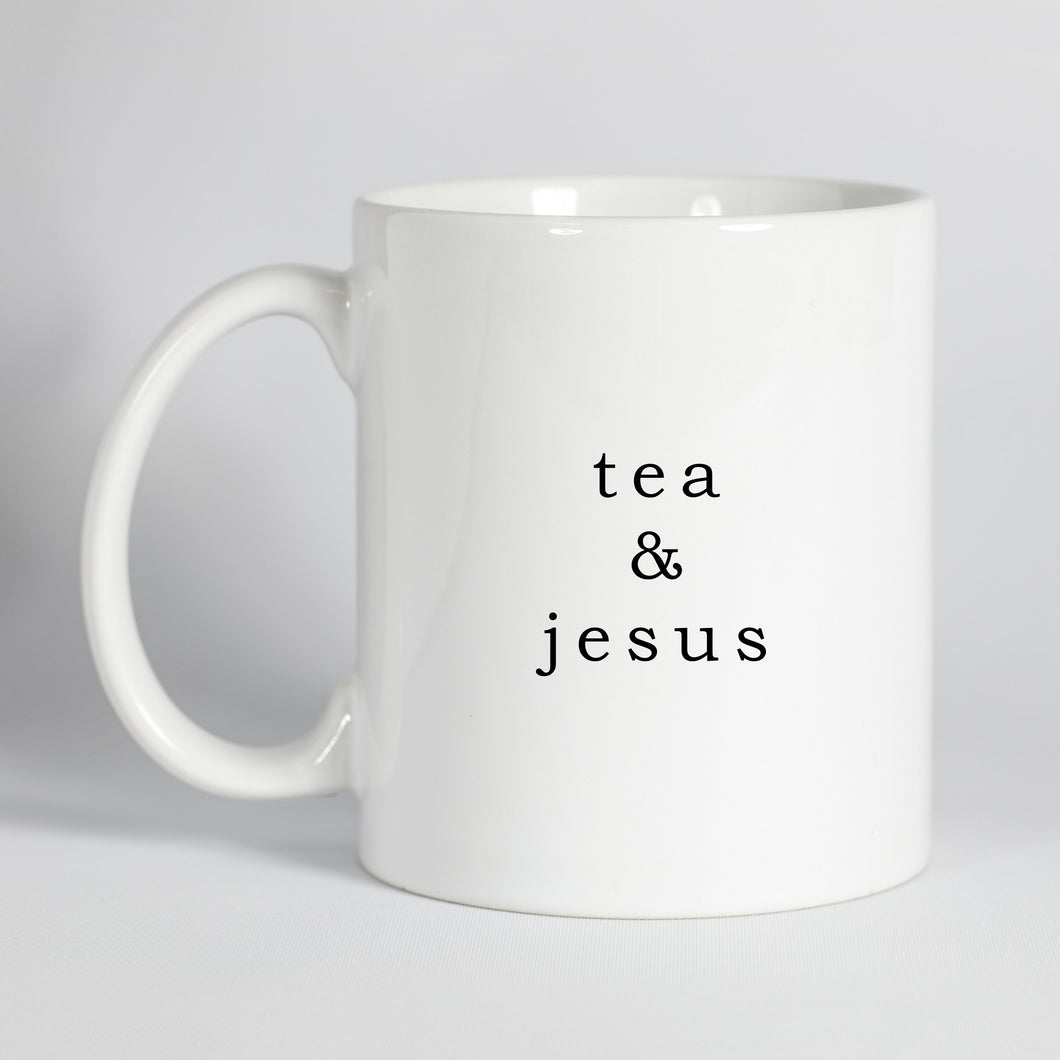 Tea and Jesus Mug