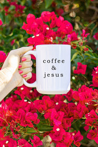 Coffee and Jesus Mug