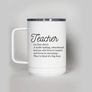 Teacher Definition Travel Mug